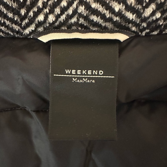 Max Mara WEEKEND Herringbone Down Jacket - Picture 13 of 16